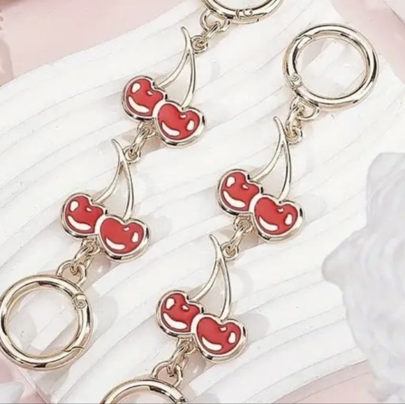 Cherry 🍒 Bag Chain Extension New - Picture 12 of 12